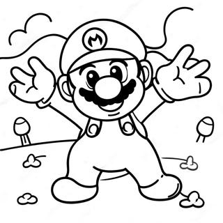 Super Mario Odyssey Coloring Pages