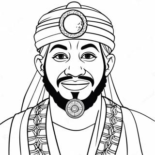 Abu Coloring Page | Abu coloring page