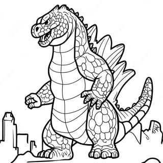 Godzilla Coloring Page | Godzilla coloring page