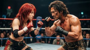 Yuri and Joe face off in a climactic Megalo Box match.
