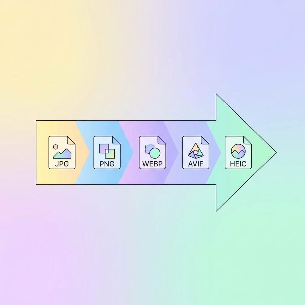 Image Conversion tools illustration
